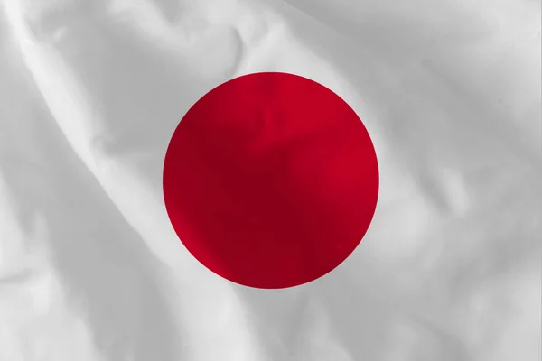 Vlag Van Japan Nationale Staatsvlag Van Japan — Stockfoto