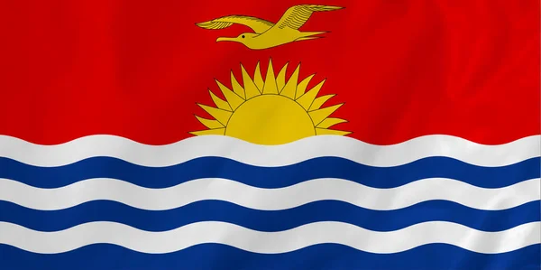 Flag Kiribati State National Flag Kiribati — Stock Photo, Image