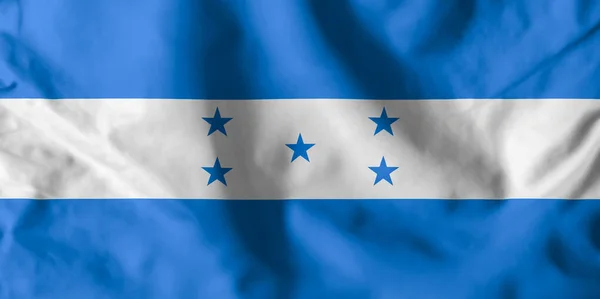 Flaga Hondurasu Flaga Narodowa Hondurasu — Zdjęcie stockowe