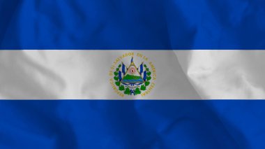 El Salvador bayrağı. El Salvador Ulusal Bayrağı.