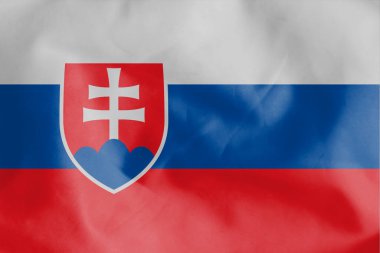 Slovakya bayrağı. Slovakya Cumhuriyeti Devlet Bayrağı.
