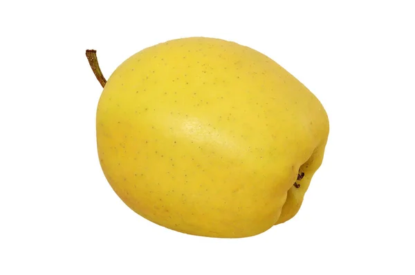 Μήλα Ελαφρύ Φόντο Κίτρινο Μήλο — Φωτογραφία Αρχείου
