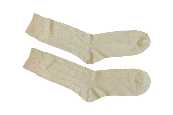 Мужские Носки Носки Светлом Фоне — стоковое фото