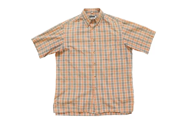 Beyaz arkaplanda izole edilmiş gömlek