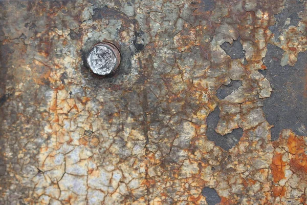 Texture Rusty Metal Burnt Rusty Metal —  Fotos de Stock