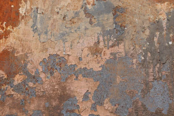 Texture Rusty Metal Burnt Rusty Metal — 图库照片