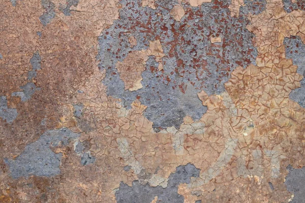 Texture Rusty Metal Burnt Rusty Metal — 图库照片