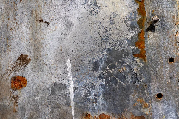 Vieja Textura Metal Oxidado Con Arañazos Grietas —  Fotos de Stock
