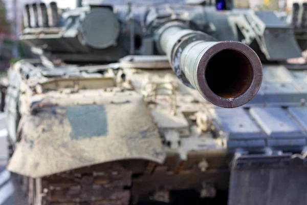 Destroyed Russian Equipment Now Scrap Metal Battle Russian Military Equipment — Foto de Stock