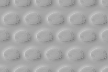 3d image of a gray seamless pattern. 3D rendering of the background from the subject. Wall panel.