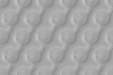 3d image of a gray seamless pattern. 3D rendering of the background from the subject. Wall panel.