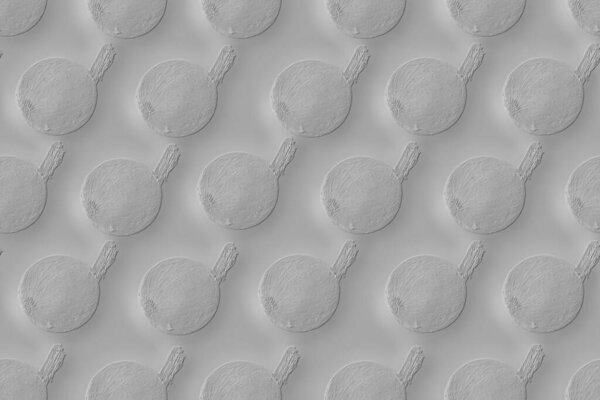 3d image of a gray seamless pattern. 3D rendering of the background from the subject. Wall panel.