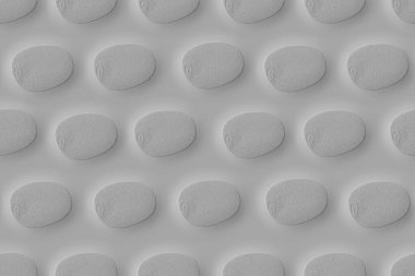 3d image of a gray seamless pattern. 3D rendering of the background from the subject. Wall panel.