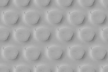 3d image of a gray seamless pattern. 3D rendering of the background from the subject. Wall panel.