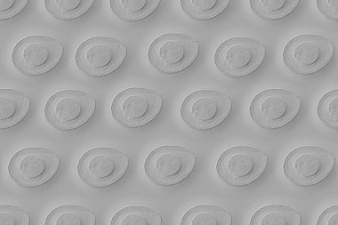 3d image of a gray seamless pattern. 3D rendering of the background from the subject. Wall panel.