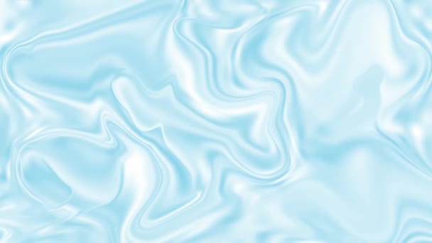 Animação de um gradiente branco e azul em movimento e iridescente — Vídeo de Stock