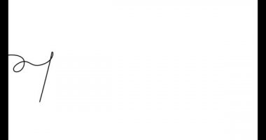 Beyaz arka planda siyah bir çizgi. Barış kelimesi. Savaş konsepti yok