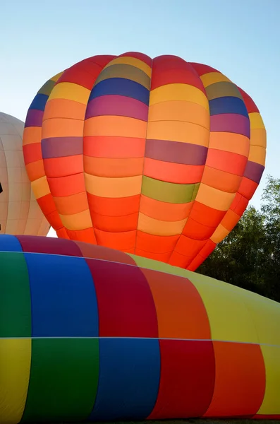 Colorful Balloons Beginning Festival Run Takeoff — Photo