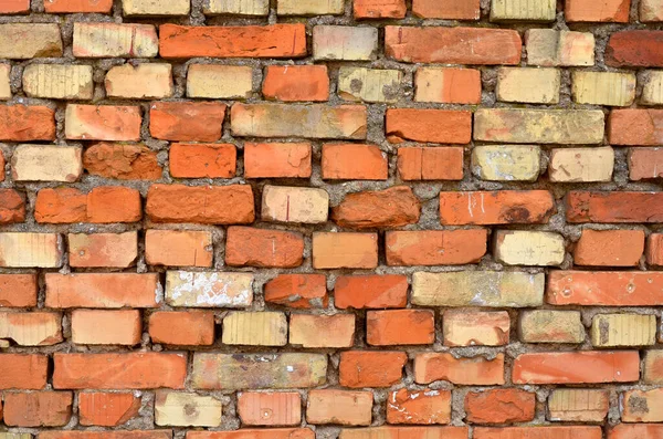 Gammal Tegel Vägg Bakgrund — Stockfoto