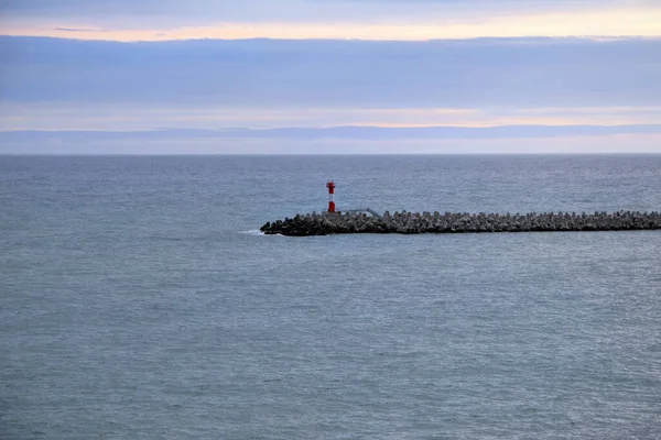 Beautiful View Lighthouse Beach — Stock Photo, Image