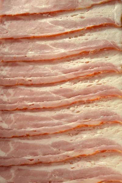 Primer Plano Deliciosa Carne Cerdo Rodajas —  Fotos de Stock