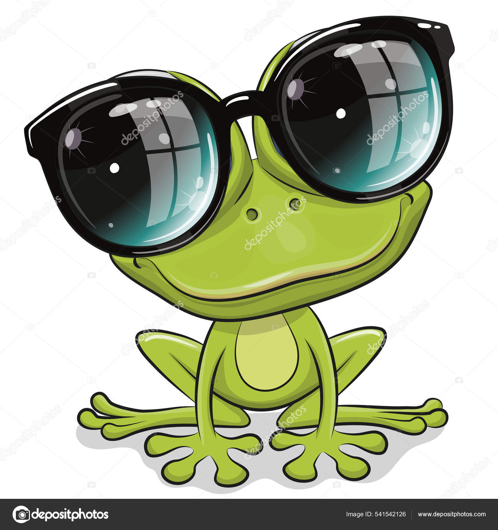Cartoon Black Sunglasses Png, Transparent Png , Transparent Png Image -  PNGitem