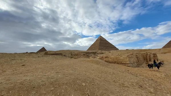 Vackra Och Varierade Bilder Berömda Arkeologiska Platser Kairo Alexandria Aswan — Stockfoto