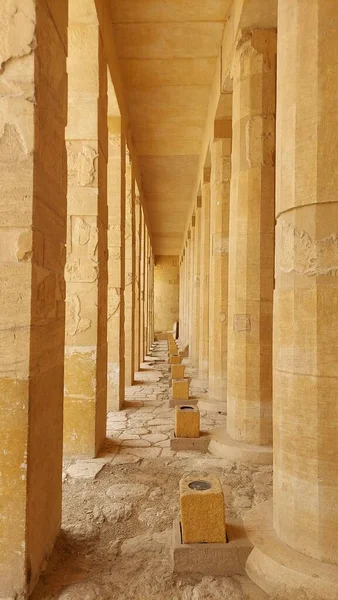 Hermosas Variadas Fotos Famosos Sitios Arqueológicos Cairo Alejandría Asuán Luxor — Foto de Stock