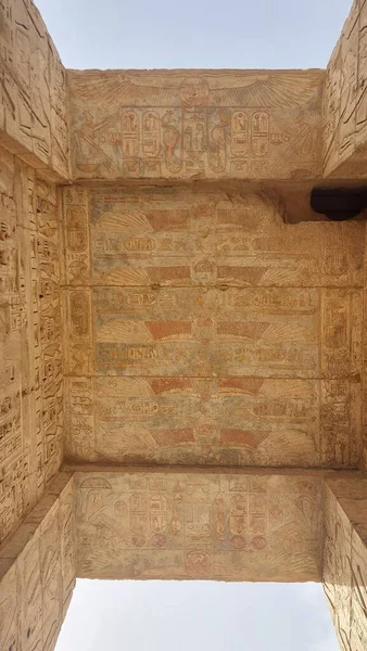 Hermosas Variadas Fotos Famosos Sitios Arqueológicos Cairo Alejandría Asuán Luxor — Foto de Stock