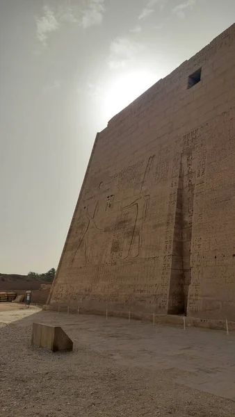Hermosas Variadas Fotos Famosos Sitios Arqueológicos Cairo Alejandría Asuán Luxor —  Fotos de Stock