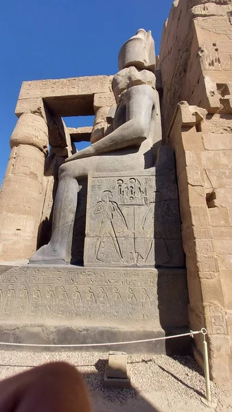 Belle Varie Immagini Famosi Siti Archeologici Cairo Alessandria Assuan Luxor — Foto Stock
