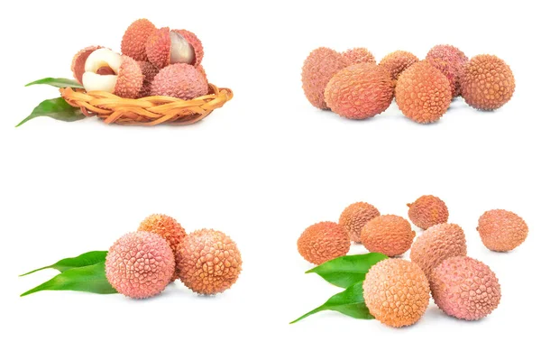 Litçap kolajı beyazda izole edildi