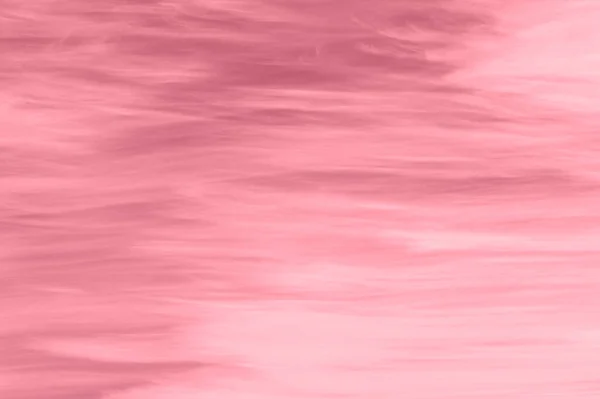 Abstract Pacific Pink Background Pastel Pink Sky Impressive Unusual Clouds — Fotografia de Stock