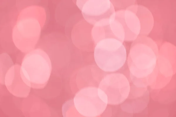 Pacific Pink Bokeh Background Abstrait Fond Rose Pastel Avec Des — Photo