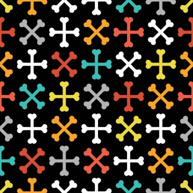 Kemik desenleri kusursuz. Çapraz kemikler Cadılar Bayramı geçmişi. kemik dokusu