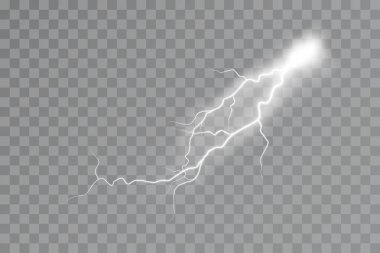 Yıldırım etkisi, fırtına, ışık etkisi. Elektrik..