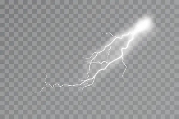 Lightning Effect Thunderstorm Light Effect Electricity — Stock Photo, Image