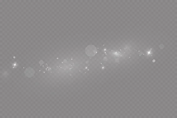 Błyszczące Cząstki Magicznego Pyłu Błyszczący Brokat Cząsteczek Pyłu Tła Świecący — Zdjęcie stockowe