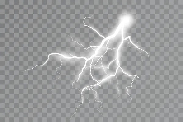 Lightning Effect Thunderstorm Light Effect Electricity — Stock Photo, Image