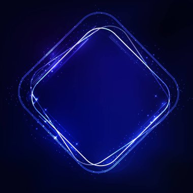 Web sitesi şablonu için soyut pankart. Güzel çizgileri olan merkezi afiş. Vektör arkaplanı EPS10