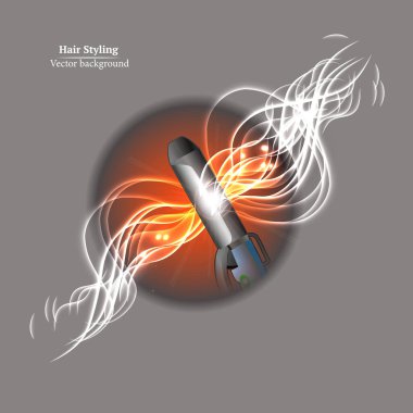 soyut saç şekillendirme