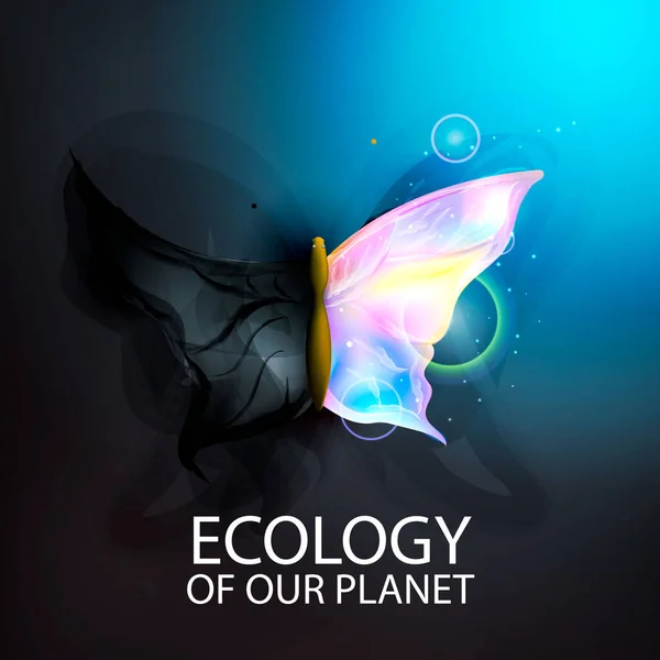 Vektor Illusztráció Koncepció Világ Környezeti Nap Menteni Természetet Ökológia Mentsük — Stock Vector