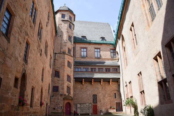 Das Marburger Schloss Hessen Deutschland — Stock fotografie