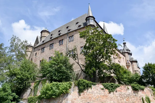Das Marburger Schloss Hessen Deutschland — Foto de Stock
