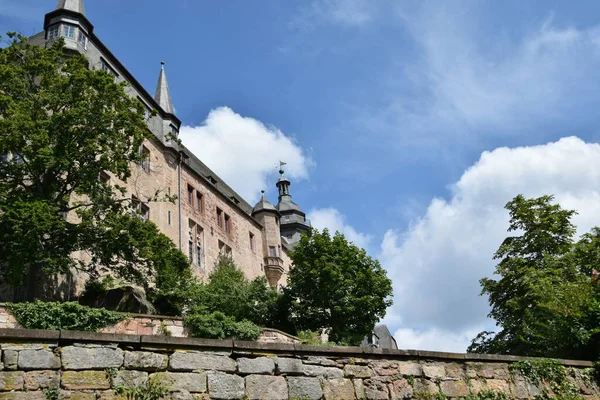 Das Marburger Schloss Hessen Deutschland — Foto Stock