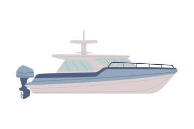 Motorlu Yat Su Gemisi ya da Yüzen Su Taşıyıcı İllüzyonu Olarak