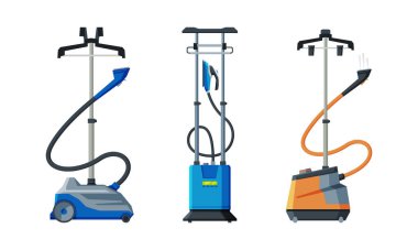 Yüksek Isı Buhar Vektörü ile Giysi ve Kumaş Kırışıklıklarını Kaldırmak için Buharlı Rafta