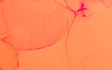 Parlak Çağdaş Sanat. Soyut arkaplan. Islak Sanat Yazıcısı. Suluboya deseni. Banner 'a su sıçrat. Mürekkep Graffiti. Alkol Mürekkebi Sanatı. Turuncu suluboya baskı. Lush Lav Alkol Mürekkebi Yazdırma. 