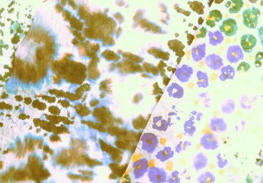 Modern Işık Kirli Sanat Arkaplanı. Soyut Sıçrama. Islak Sanat Yazıcısı. Aquarelle dokusu. Dişlerimi fırçaladım. Çok renkli Splash Banner. Kravat boyası baskısı. Süslü suluboya baskı. Beyaz Kravat Boyalı Yama.