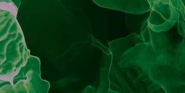 Koyu Yeşil Çağdaş Sanat. Soyut boyama. Suluboya deseni. Islak Sanat Yazıcısı. Soyut Sıçrama. Suluboya Baskı. Yeşil Alkol Mürekkebi Yazdır. Banner 'a su sıçrat. Alkol Mürekkebi Gömleği. Çiçek.